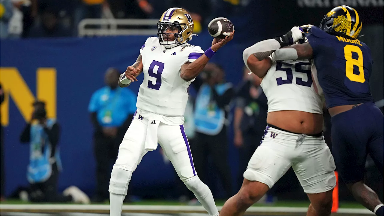 Washington QB Michael Penix Jr. 'Likely a First Round Pick'