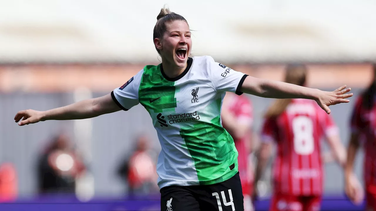 Women's Super League: Liverpool beat Bristol City to leapfrog Man Utd and go fourth