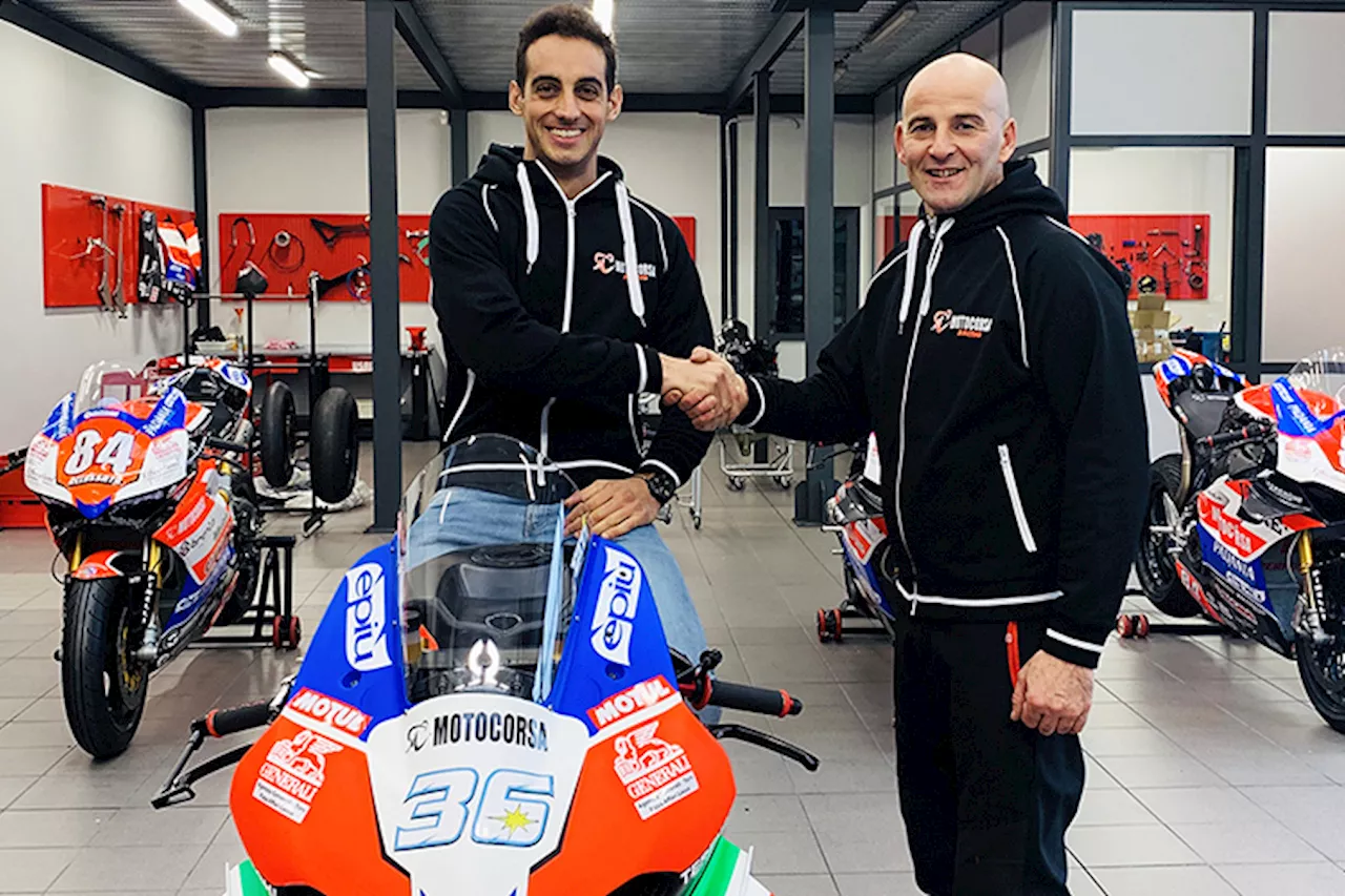 Offiziell: Argentinier Mercado mit Motocorsa Ducati