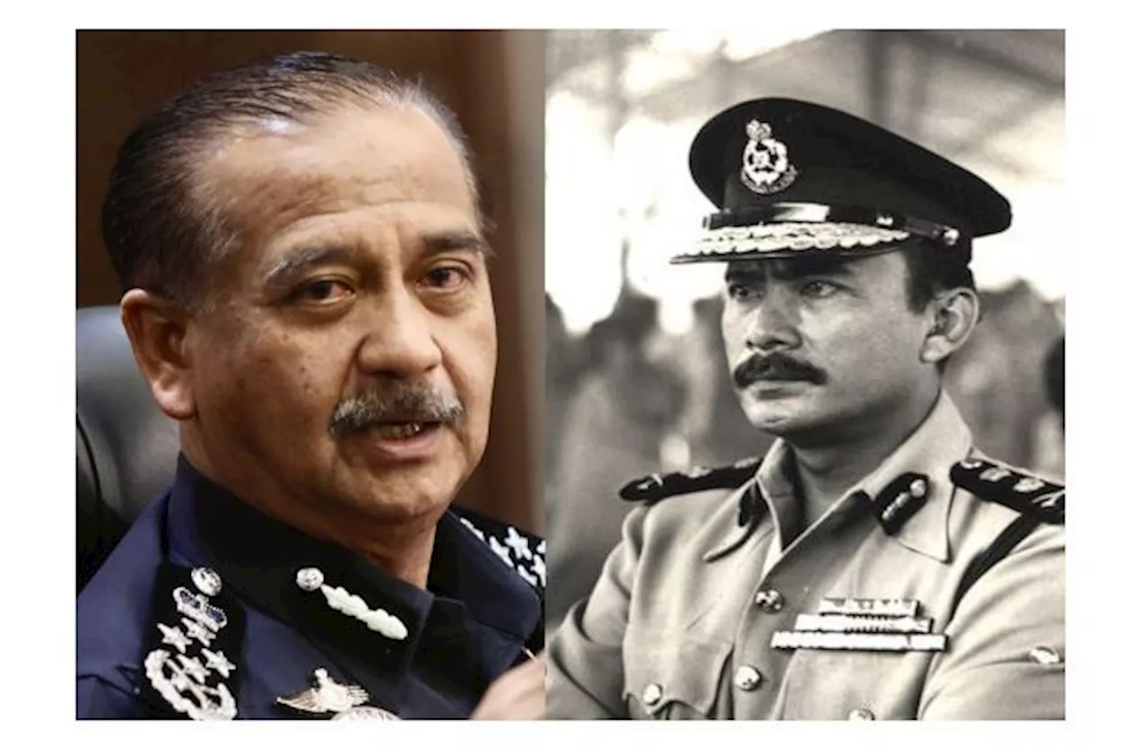 Hanif Omar a 'legendary' policeman, says IGP