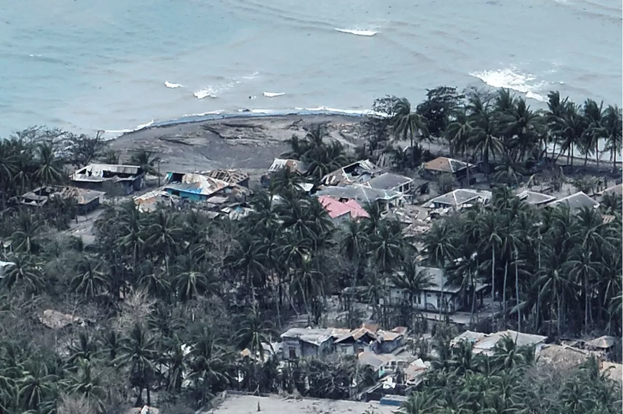 More than 2,100 people are evacuated as an Indonesian volcano spews clouds of ash