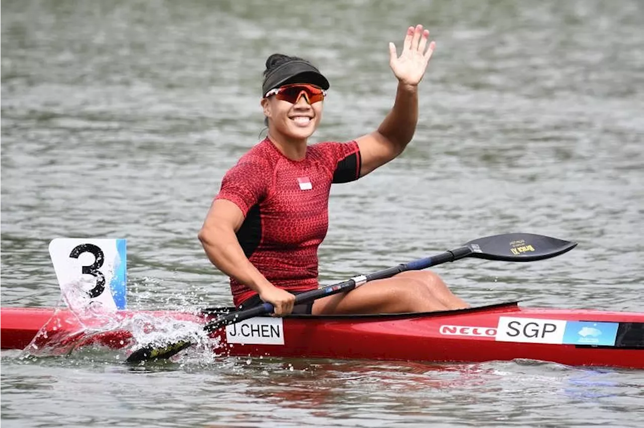 Kayaker Stephenie Chen earns Singapore’s quota spot for Paris Olympics