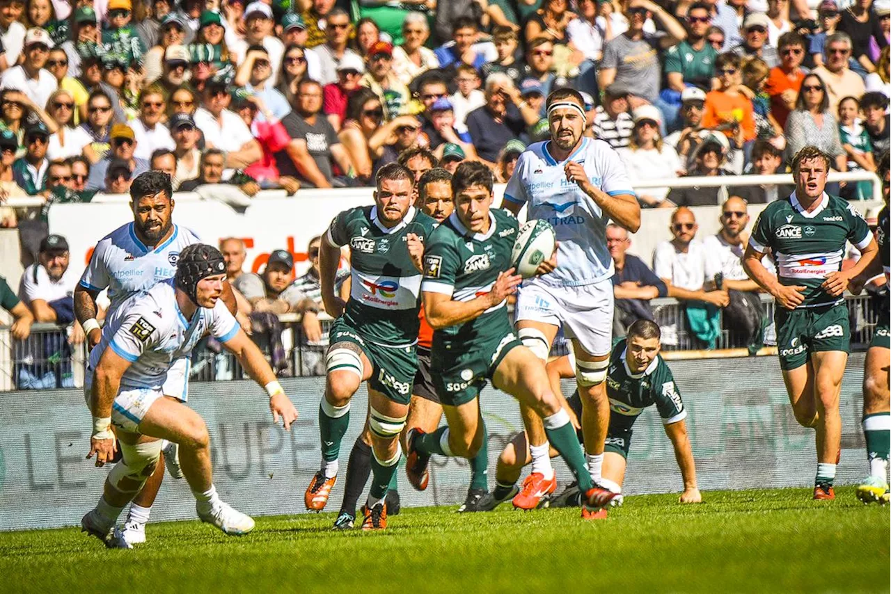 Top 14 : la Section paloise profite des faiblesses montpelliéraines pour entretenir ses rêves de qualification