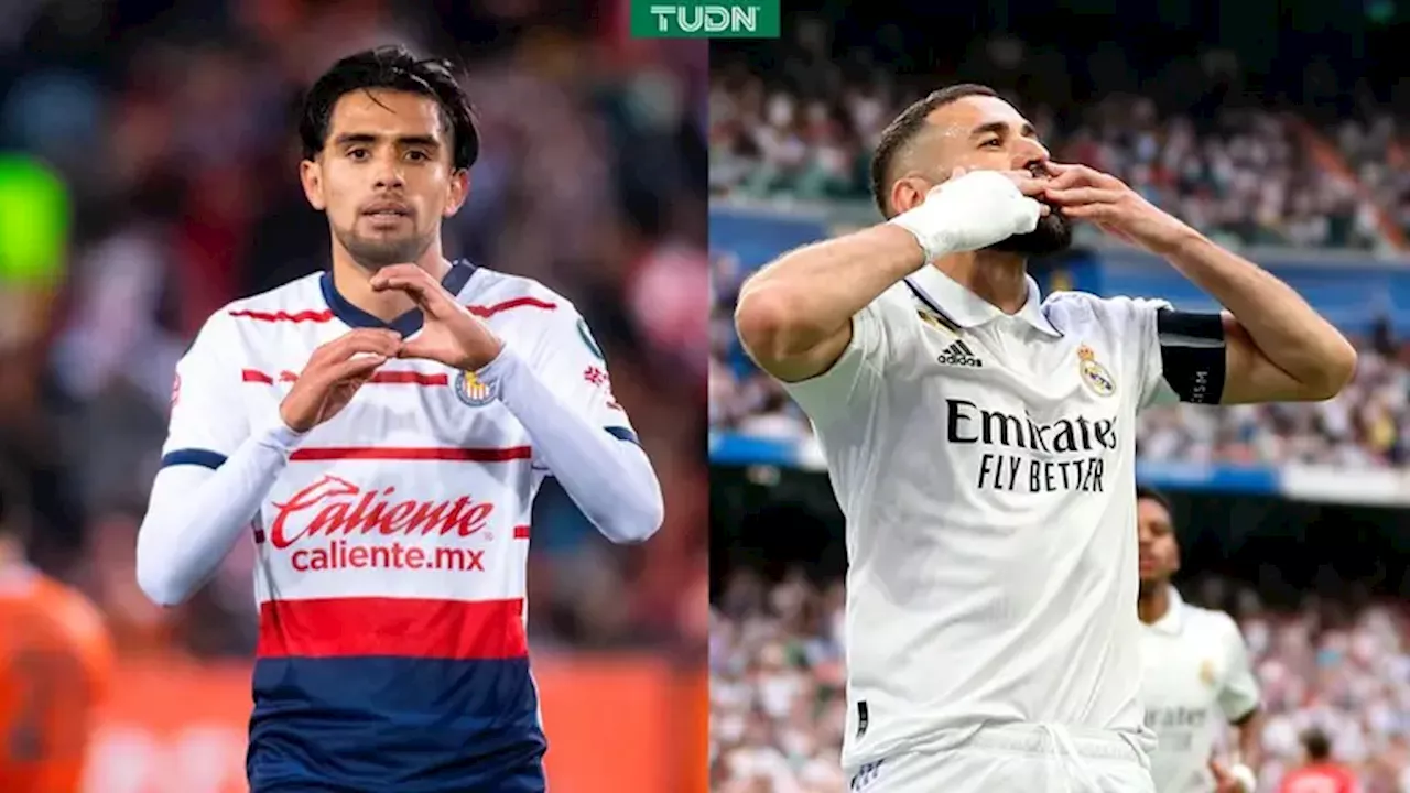 Chivas: Ricardo Marín se identifica con el Benzema del Real Madrid