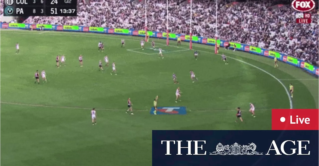 AFL round six live updates: Magpies relentless against lacklustre Power at the MCG