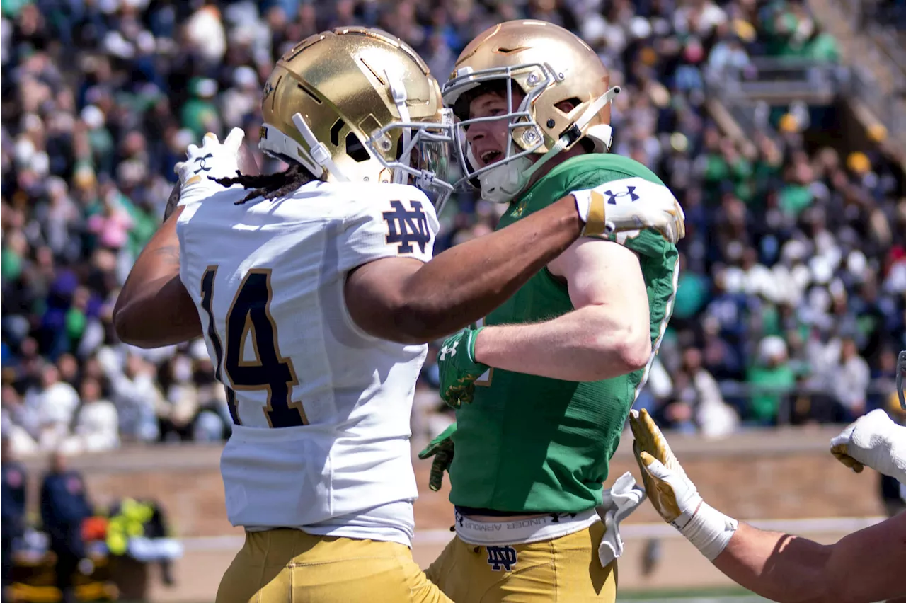 Notre Dame Blue-Gold Game showed why Irish are equipped to grow under Marcus Freeman