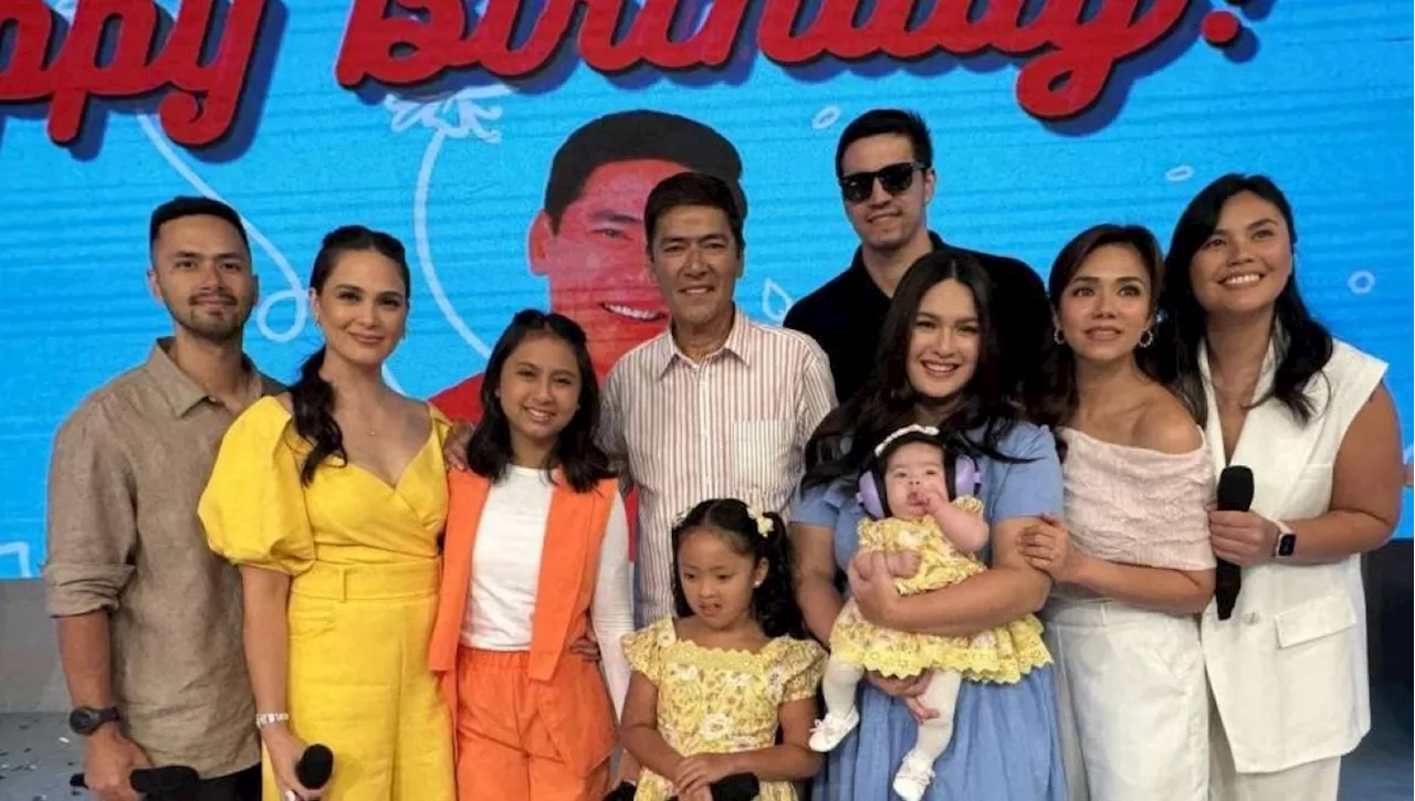 Vic Sotto celebrates 70th birthday on 'Eat Bulaga'