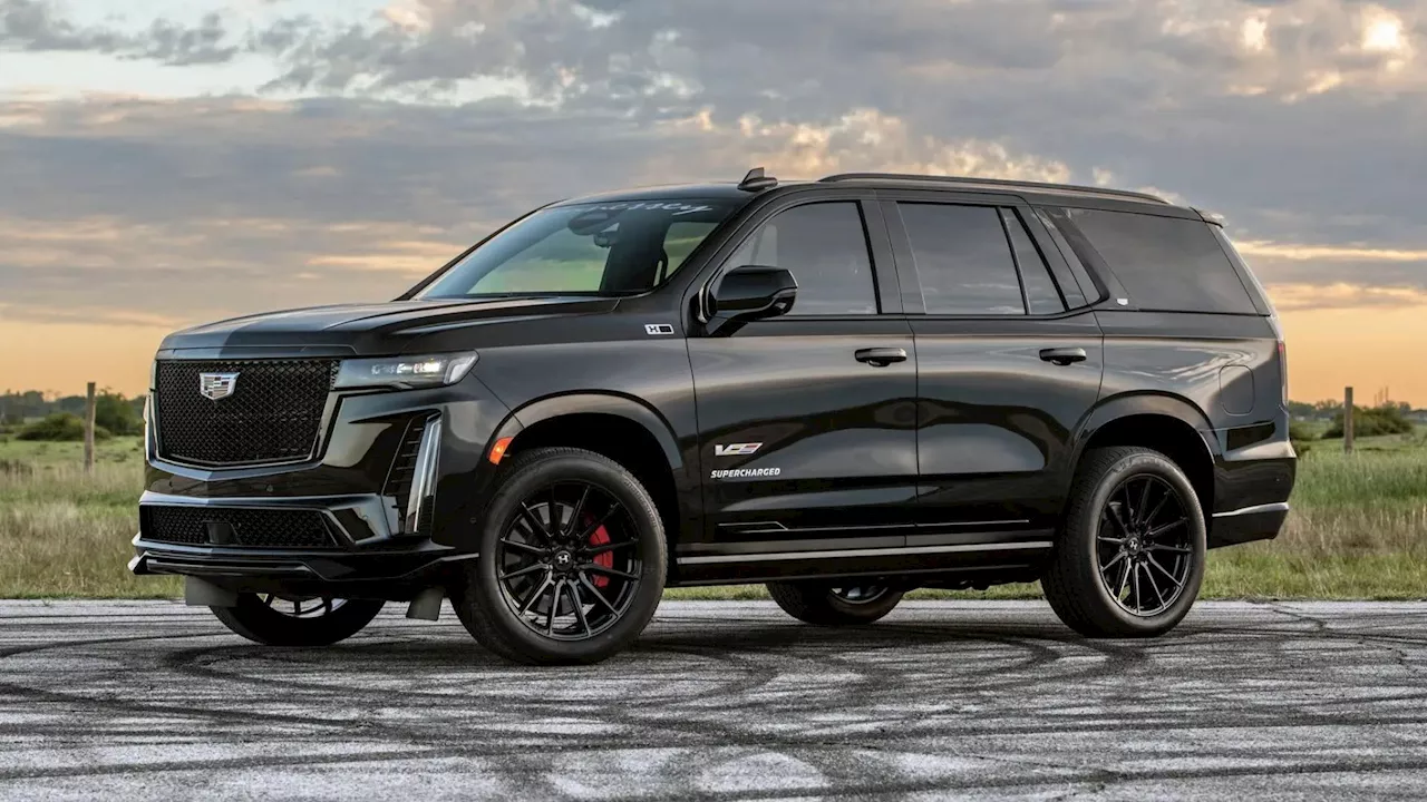 Hennessey’s 850hp Cadillac Escalade could be the ultimate overkill family SUV