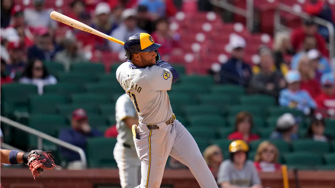 Turang, Chourio hit back-to-back homers as Brewers beat Cardinals