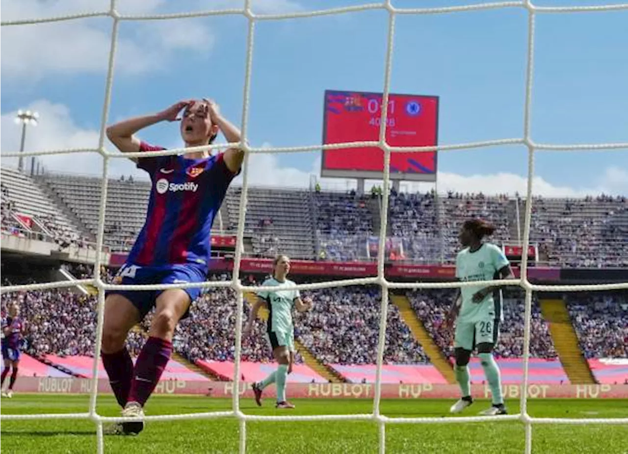 Barcelona cae ante Chelsea y se complica su pase a la Final de la Champions Femenil