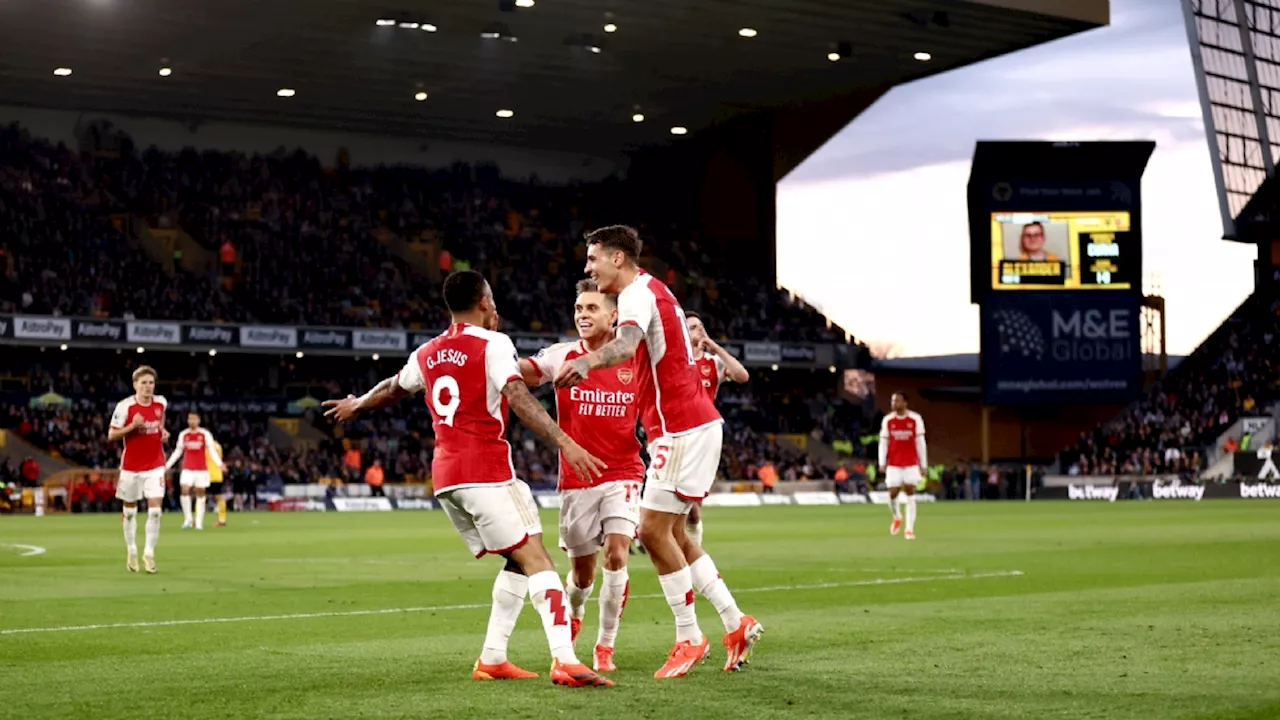 Arsenal sluit beroerde week af met zwaarbevochten zege op Wolverhampton