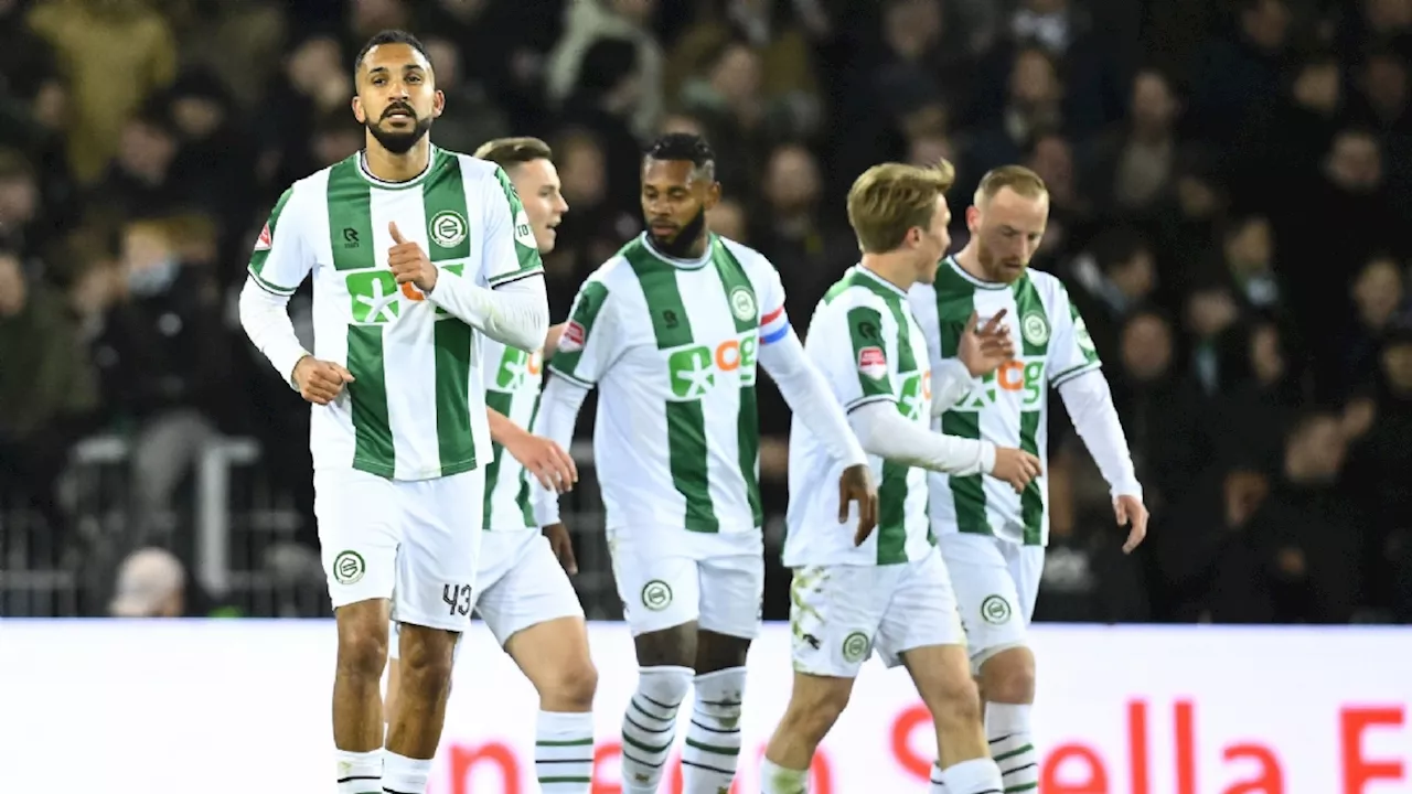 FC Groningen wint en wacht zinderend slot van de Keuken Kampioen Divisie