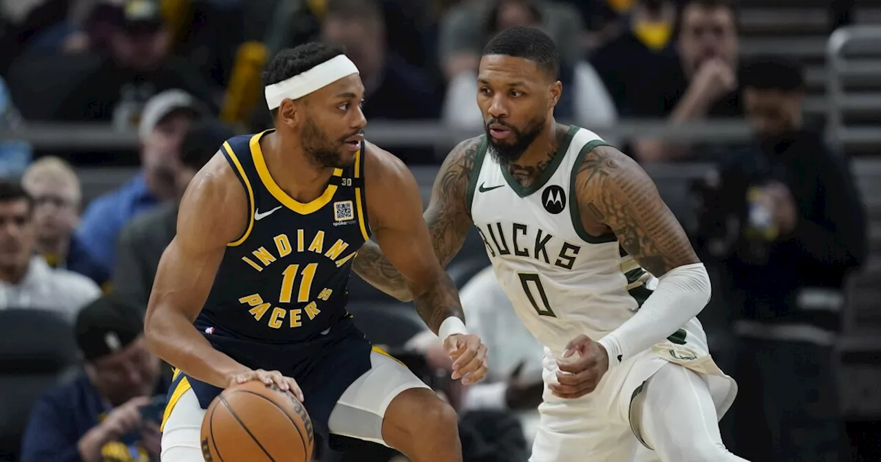 Lillard and the Bucks host Indiana to start playoffs