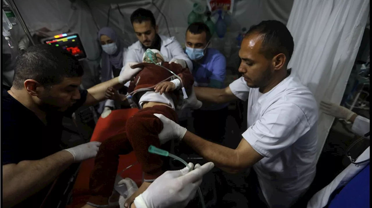 Israeli airstrike in southern Gaza city of Rafah kills at least 9 Palestinians, including 6 children