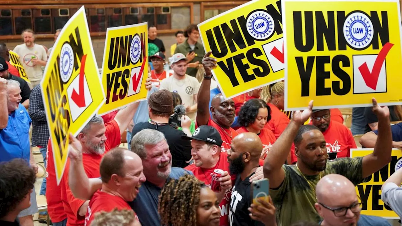 Landmark Win for UAW at Volkswagen’s Tennessee Factory