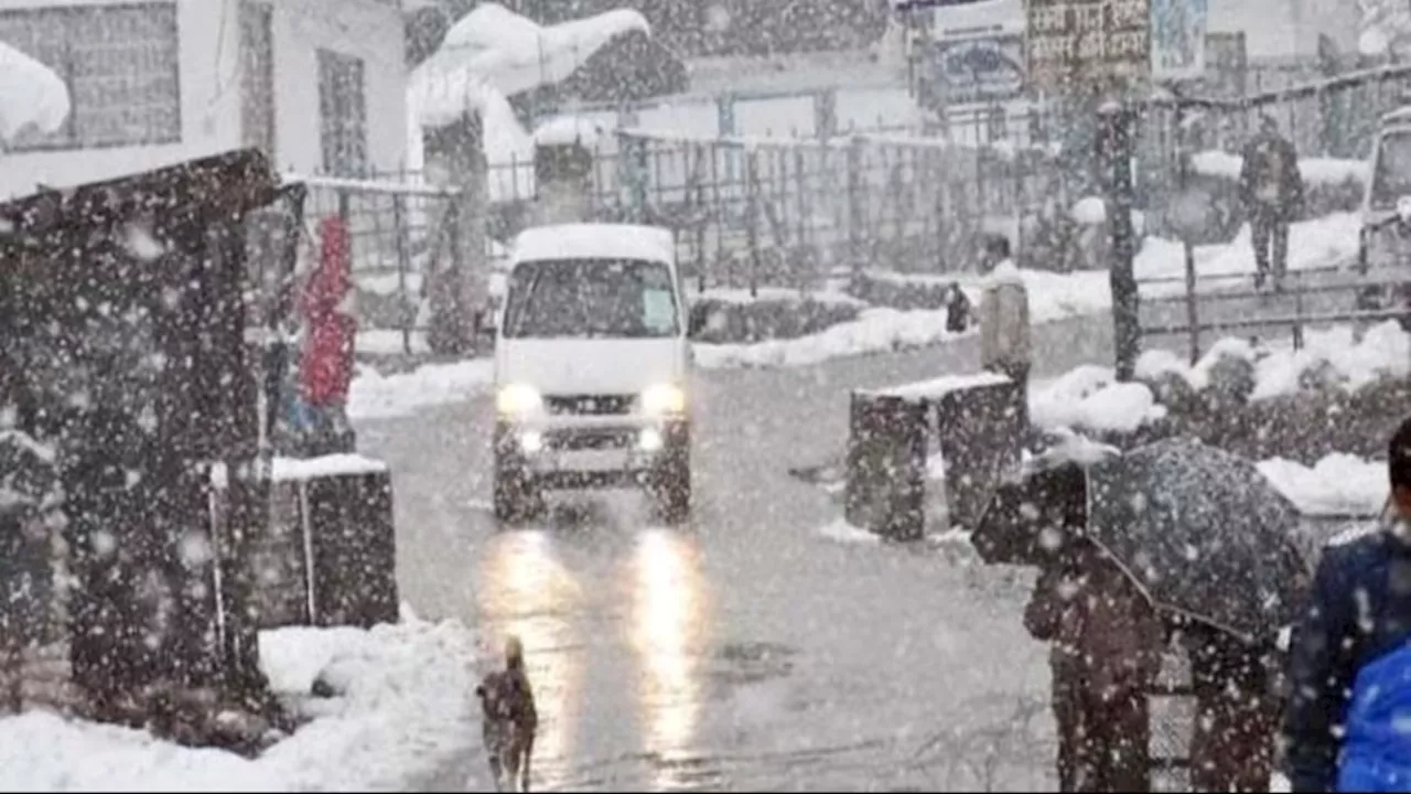 हिमाचल प्रदेश में बारिश और बर्फबारी का कहर, 104 से ज्यादा सड़कें बंद, मौसम विभाग ने जारी किया येलो अलर्ट