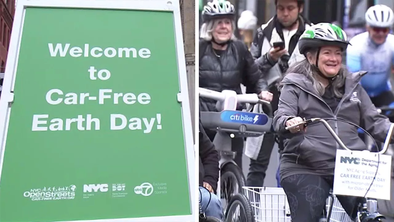 New York City previews Earth Day celebrations with car-free open streets, free Citi bike rides