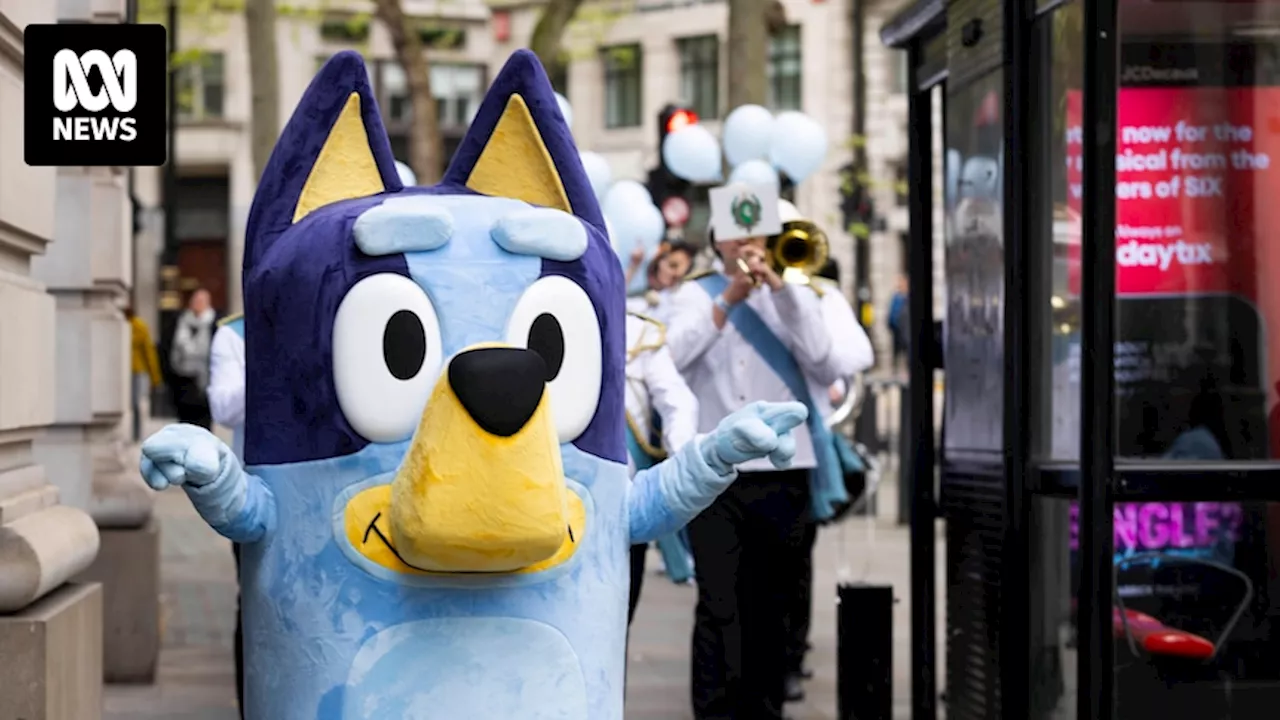 It's 'Bluey House' now, as London awards show for its cultural success