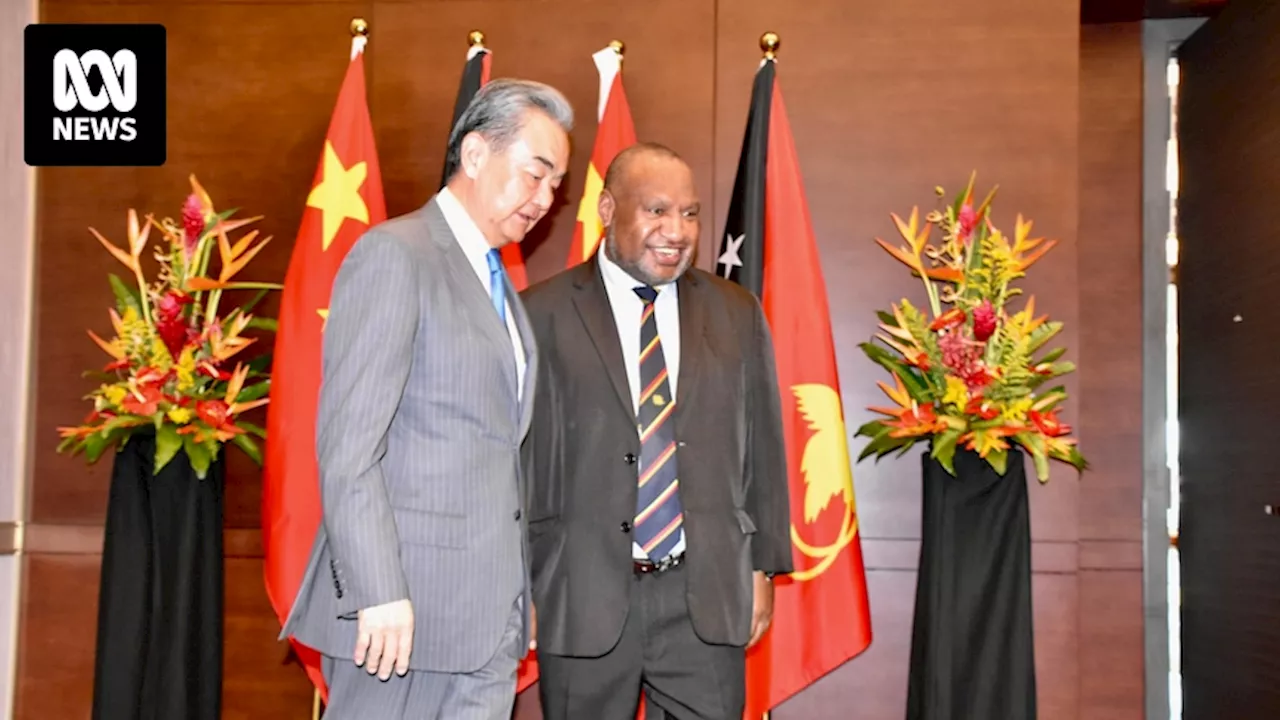 Papua New Guinea was 'blessed' with a visit by China just a day ago. Anthony Albanese is hot on their tail