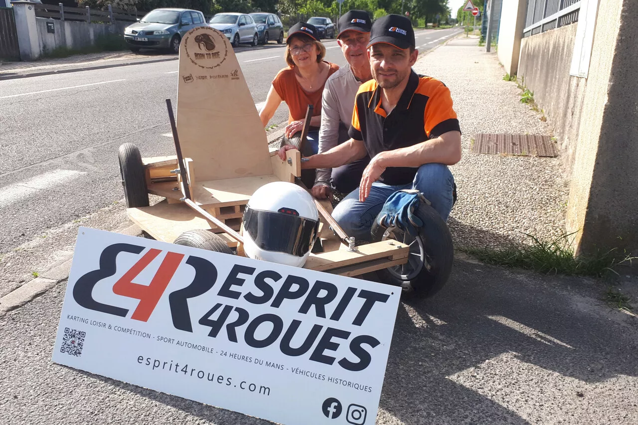Insolite : Une course de caisses à savon organisée en plein cœur de La Brède