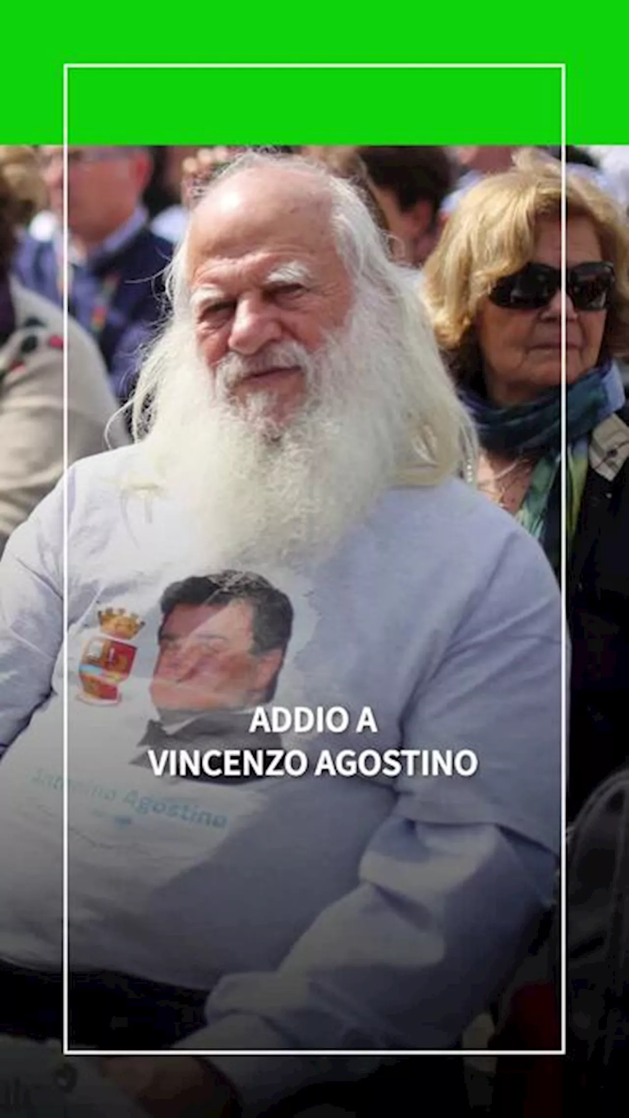 Palermo, addio a Vincenzo Agostino