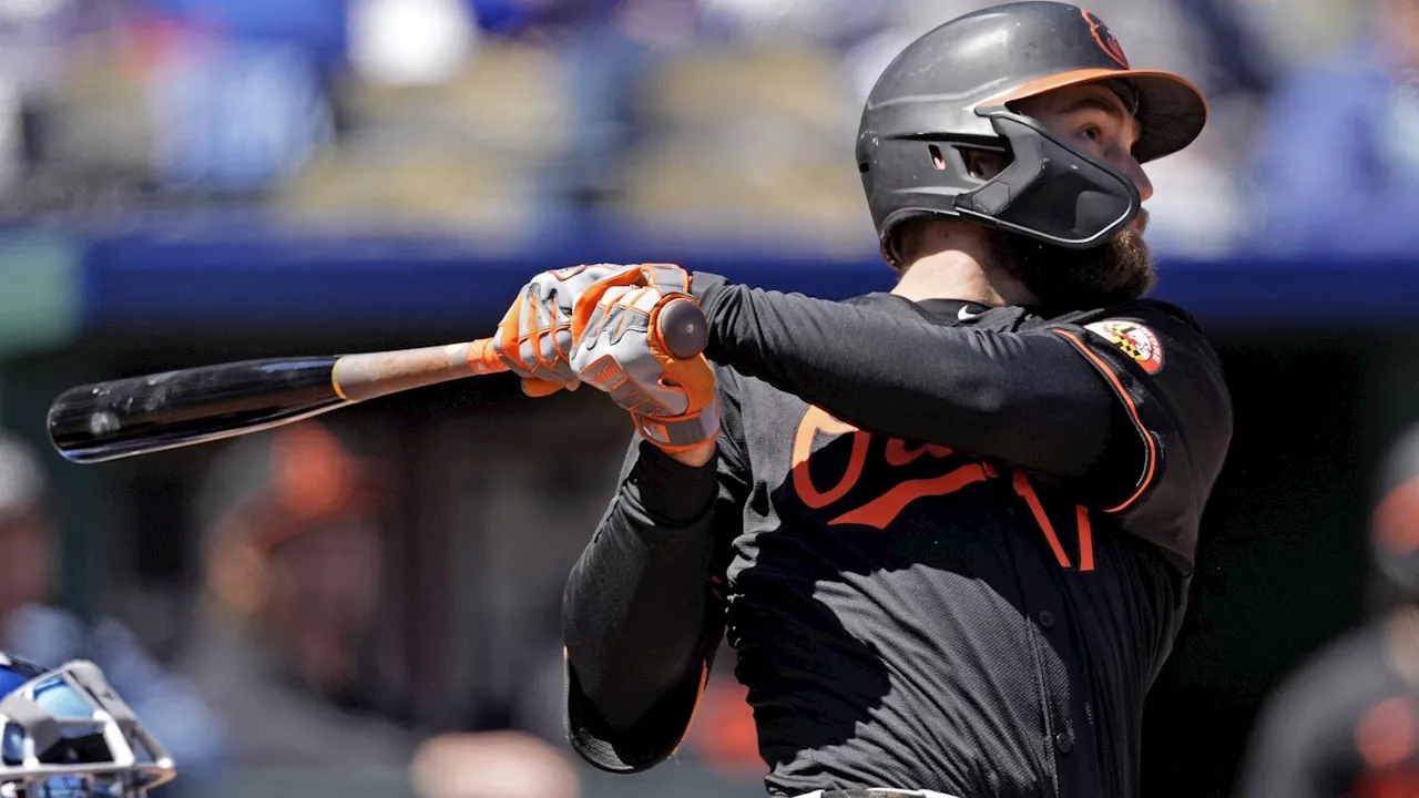 Colton Cowser and Jordan Westburg hit back-to-back homers, helping the Orioles beat the Royals 5-0