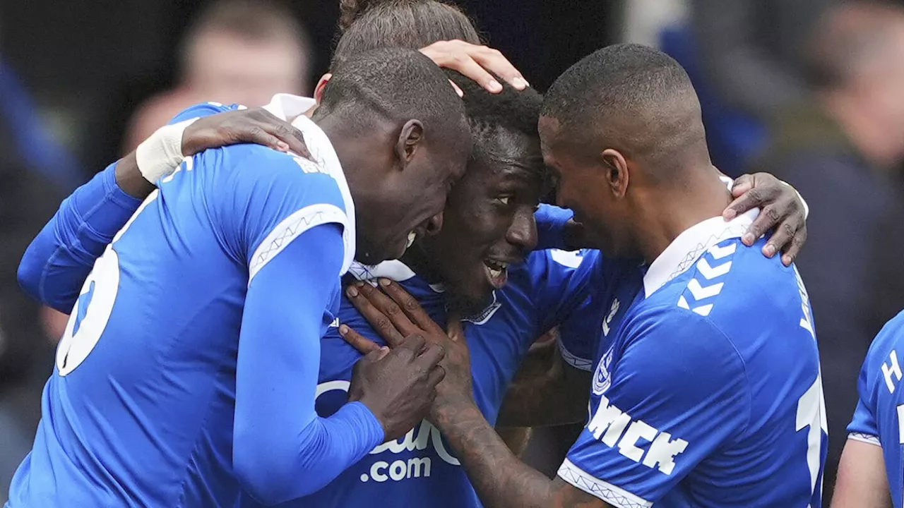 Everton boosts survival hopes with 2-0 win over struggling Nottingham Forest in Premier League