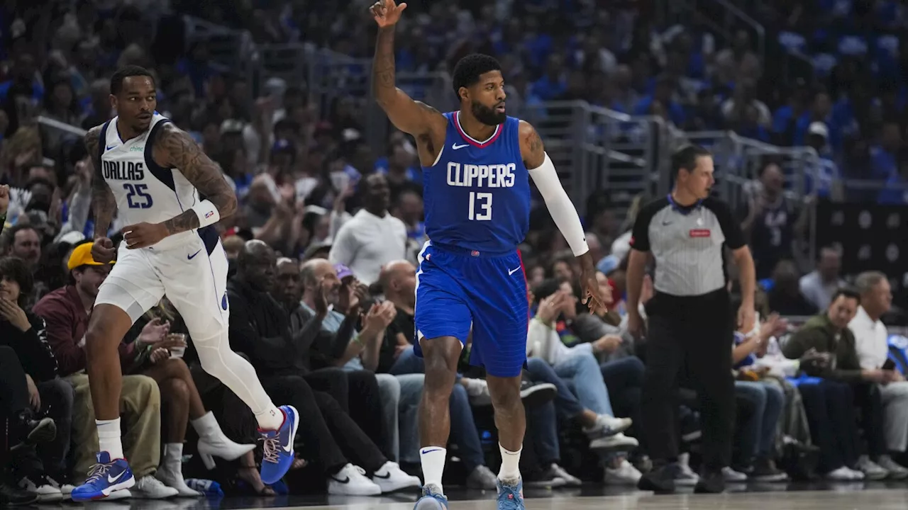 Harden and Zubac lead Leonard-less Clippers to 109-97 win over Doncic and Mavs in playoff opener