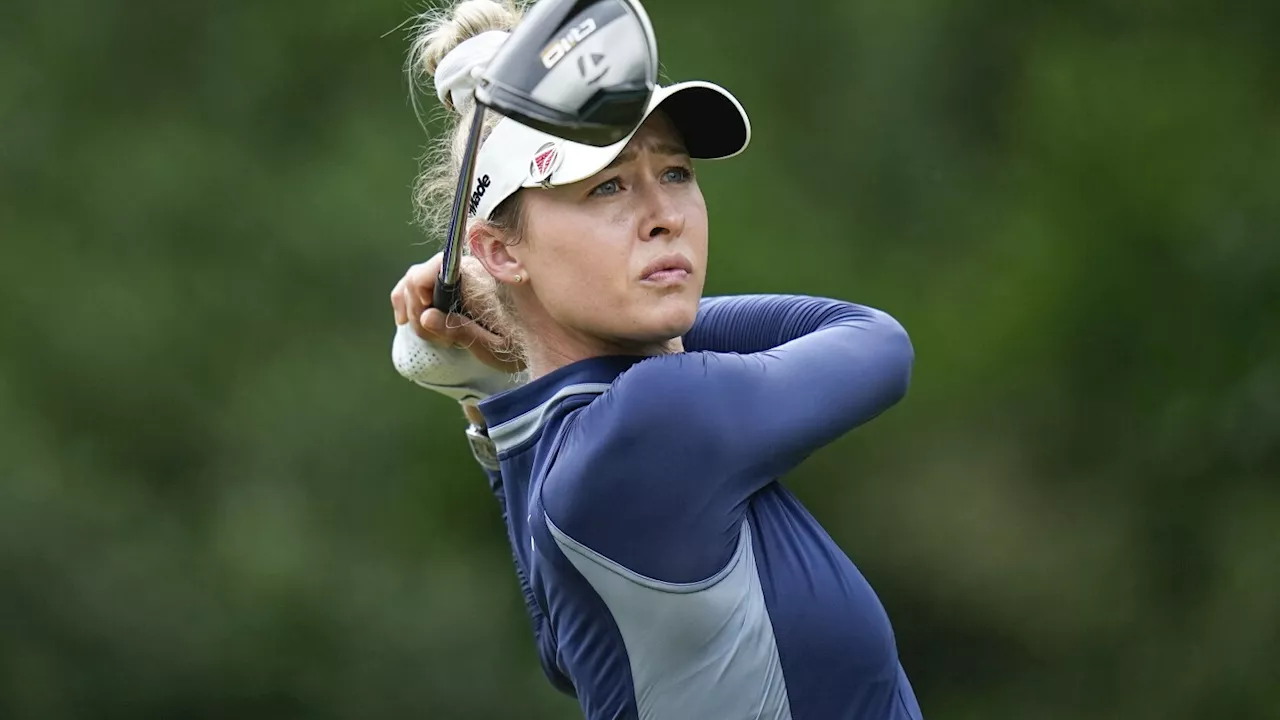 Korda 1 stroke back in suspended 3rd round of Chevron Championship as she chases 5th straight win