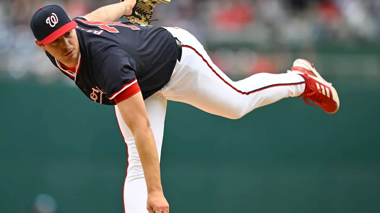 Mitchell Parker throws 7 scoreless innings as Nats blank Astros 6-0