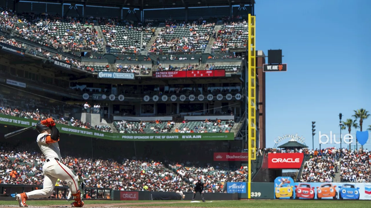 Patrick Bailey's 4-hit day, 2-run homer into McCovey Cove lift Giants over Diamondbacks 7-3