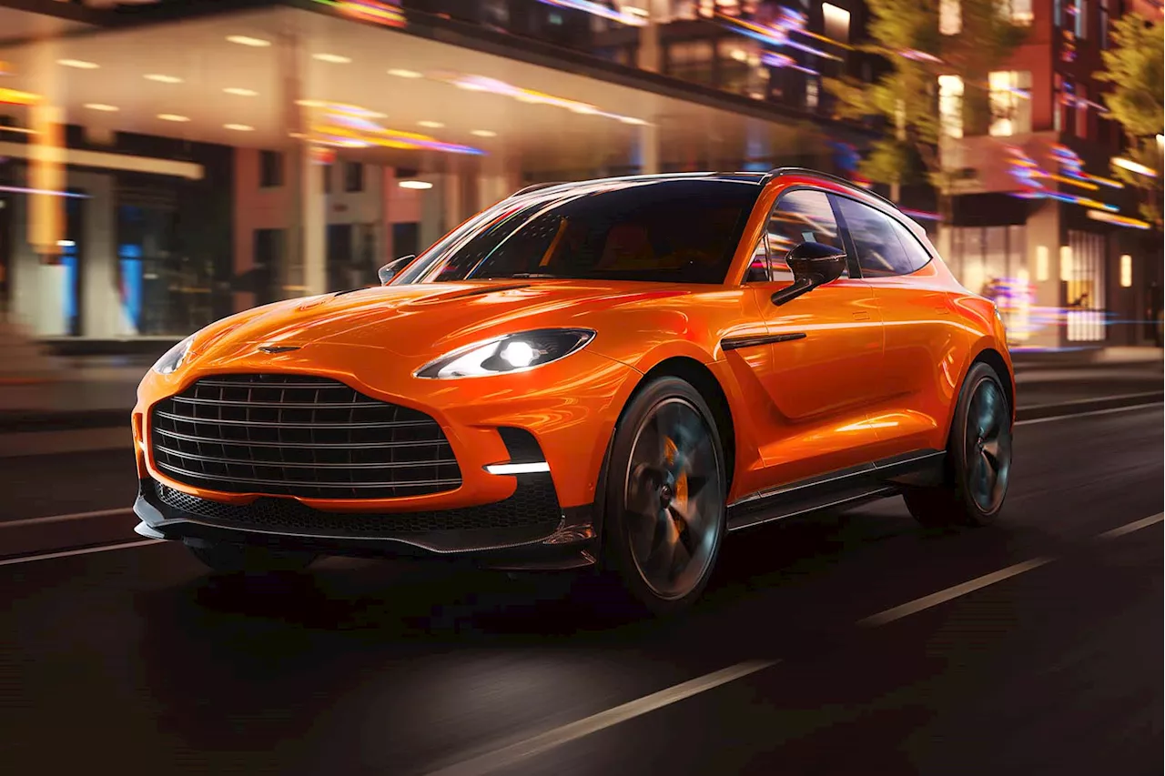 Aston Martin DBX gains touchscreen and goes 707-only