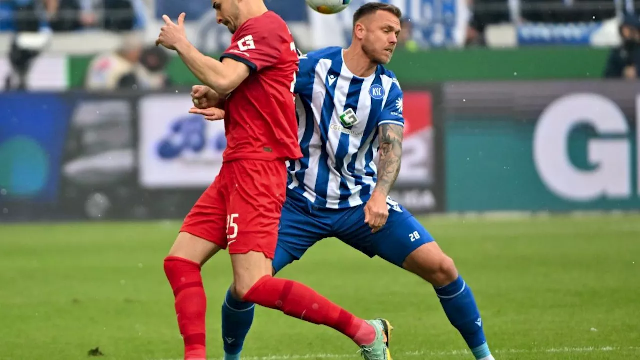 2:3 beim KSC: Rückschlag für die Hertha und Dardai