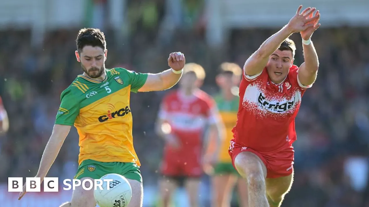 Derry 0-17 Donegal 4-11: Win means 'everything' to Donegal