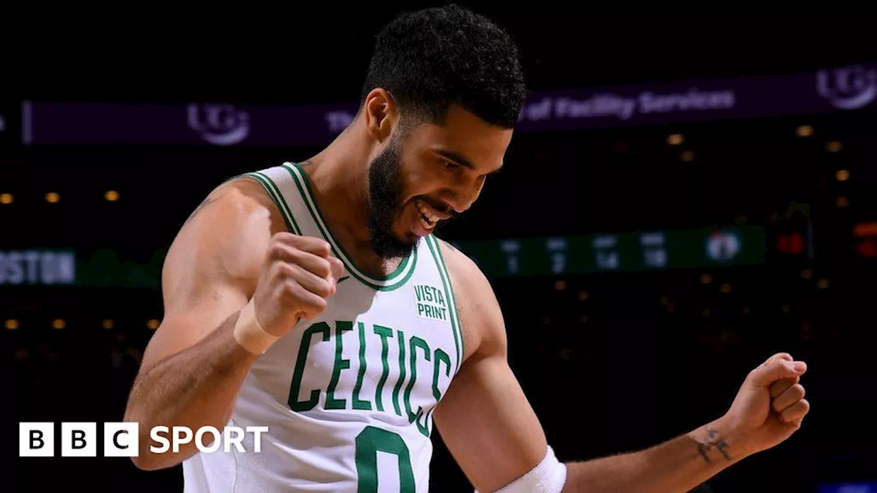 2024 NBA play-offs: Top seeds Boston Celtics beat Miami Heat in opener