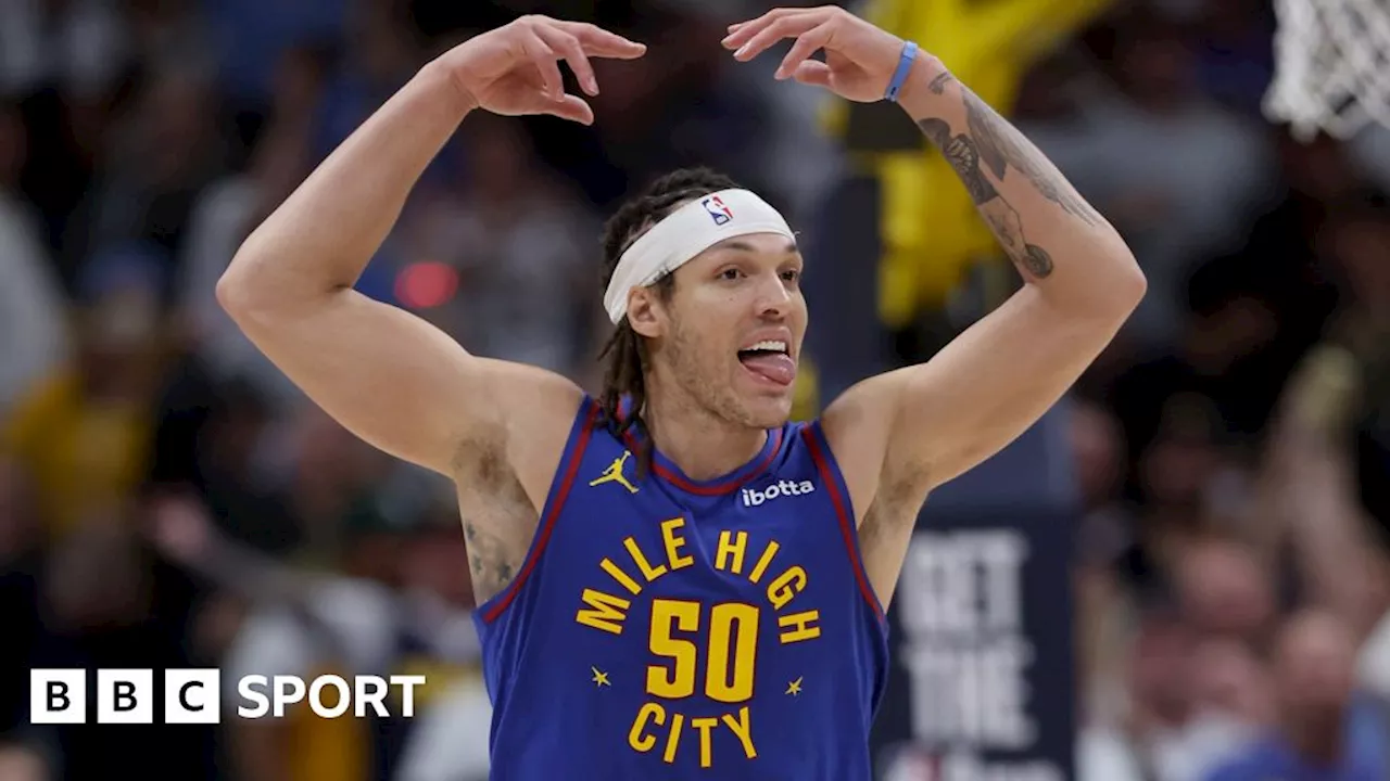 NBA play-offs 2024: Denver Nuggets open title defence with win over Los Angeles Lakers