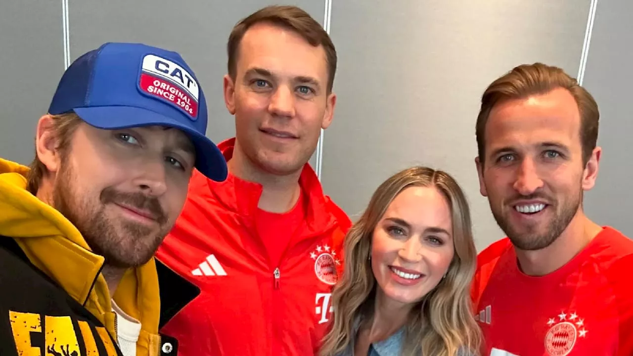 Bundesliga: Bayern-Spieler treffen Weltstars: FC HOLLYWOOD