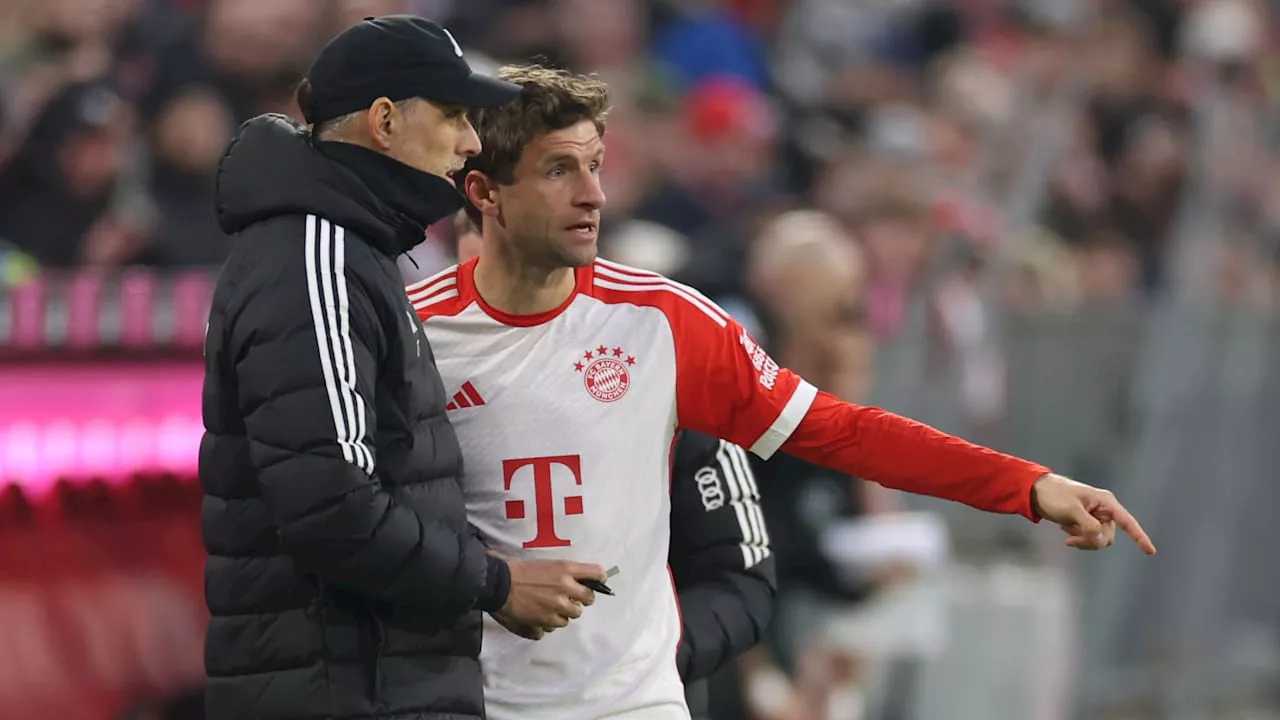 FC Bayern: Trotz Doppelpack gegen Union: Tuchel-Kritik an Müller!