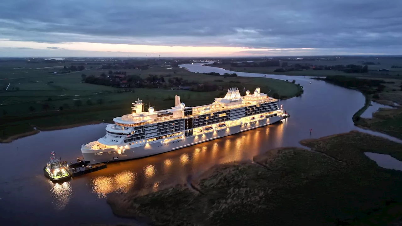 Die neue „Silver Ray“: Traumschiff fährt rückwärts Richtung Nordsee