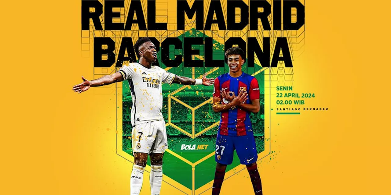 Starting XI Kombinasi Real Madrid & Barcelona: Adu Lincah Vinicius dan Lamine Yamal