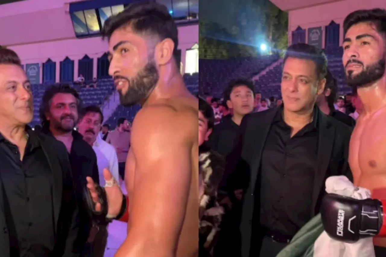 Salman Khan congratulates Shahzaib Rindh after Pakistan beat India