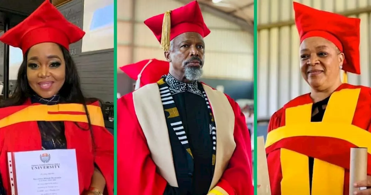 Sello Maake kaNcube, Elizabeth Serunye and Winnie Mahshaba Awarded Bogus Honorary Doctorates