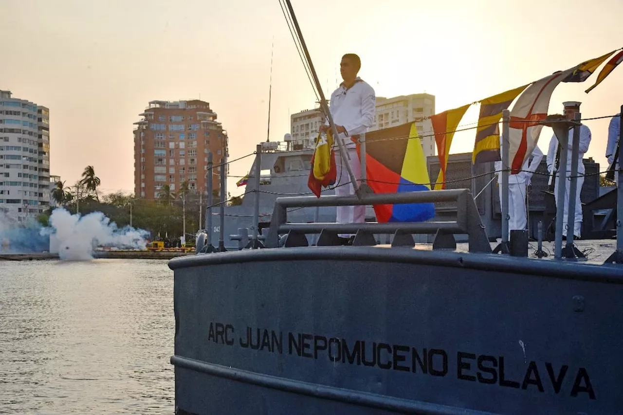 Armada de Colombia desactivó la patrullera de mar ARC “Juan Nepomuceno Eslava”