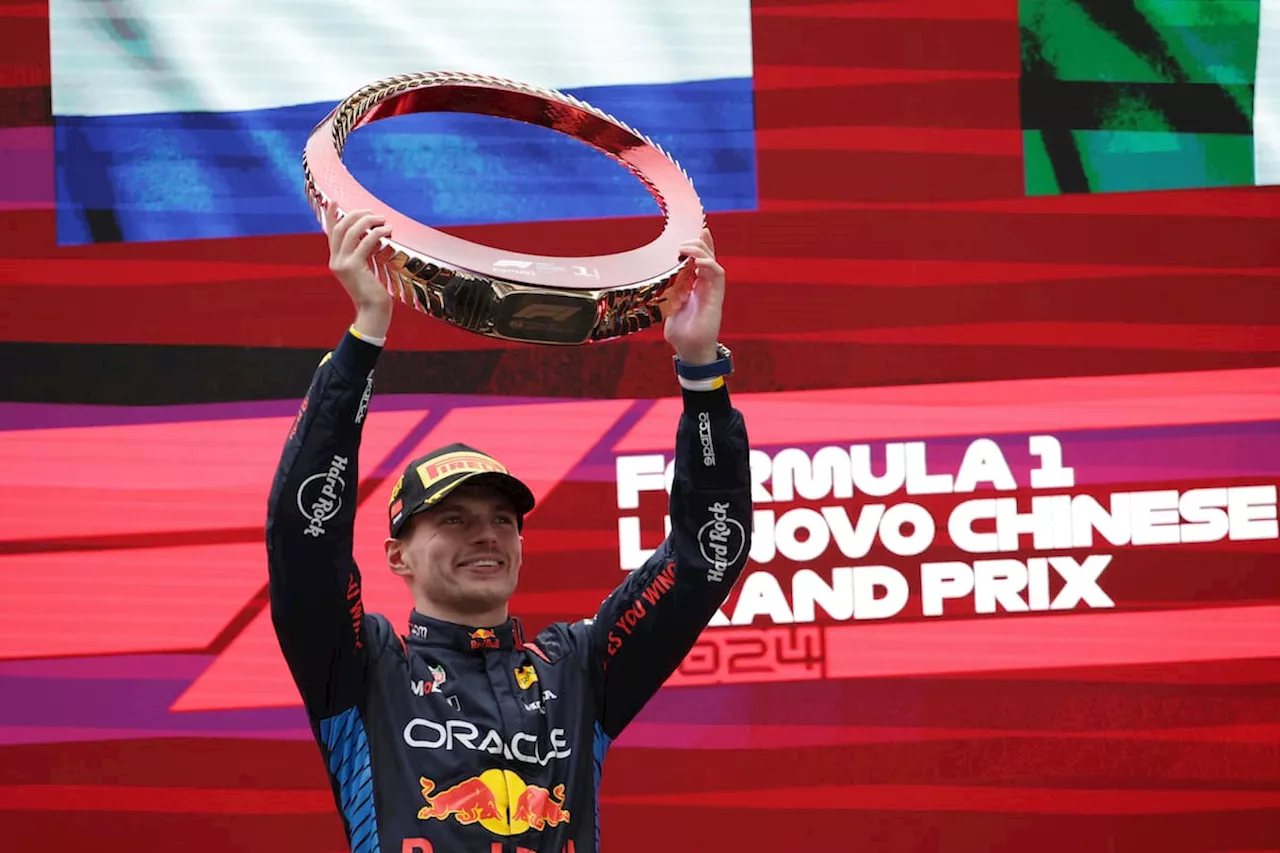 Max Verstappen se impuso en China, luego de cinco años de ausencia: Sorpresa en el podio