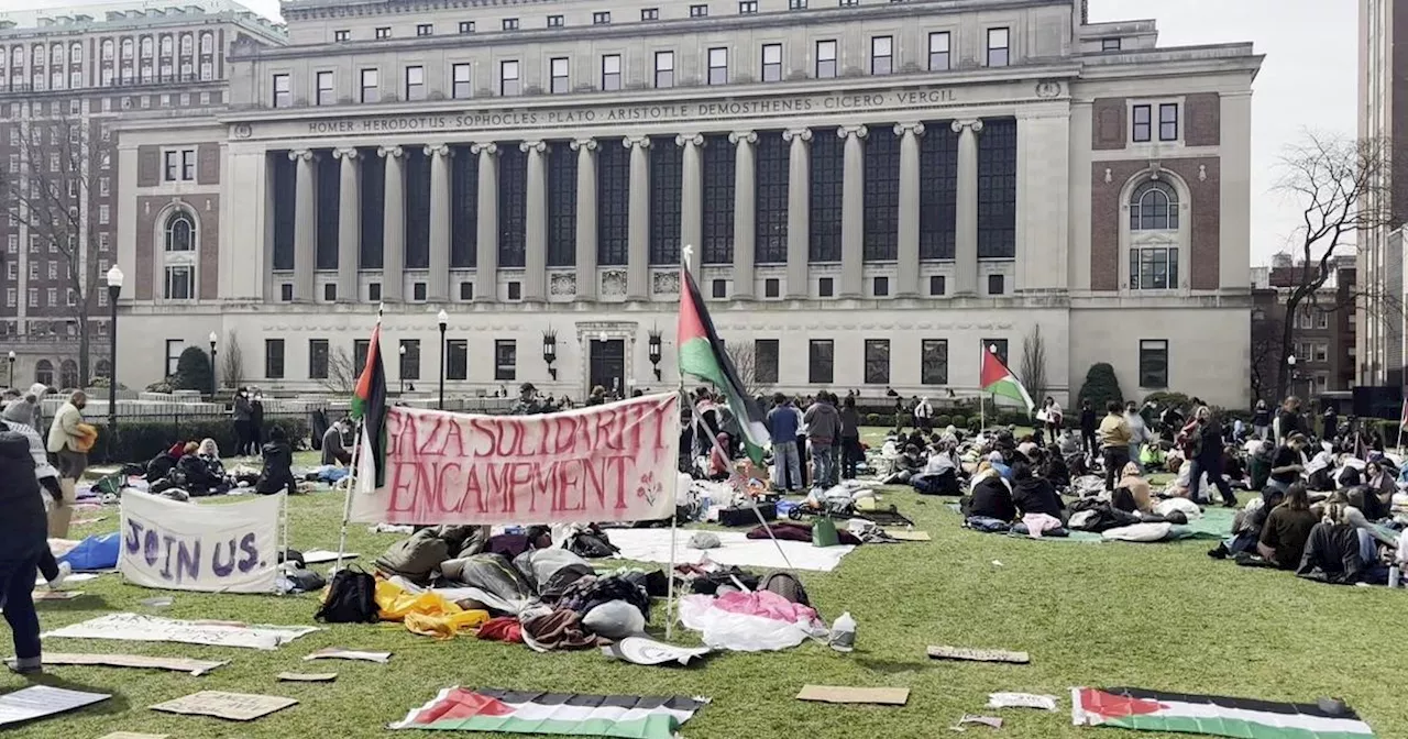 Columbia University protests expected for 5th day as pro-Palestinian demonstrators call for cease-fire