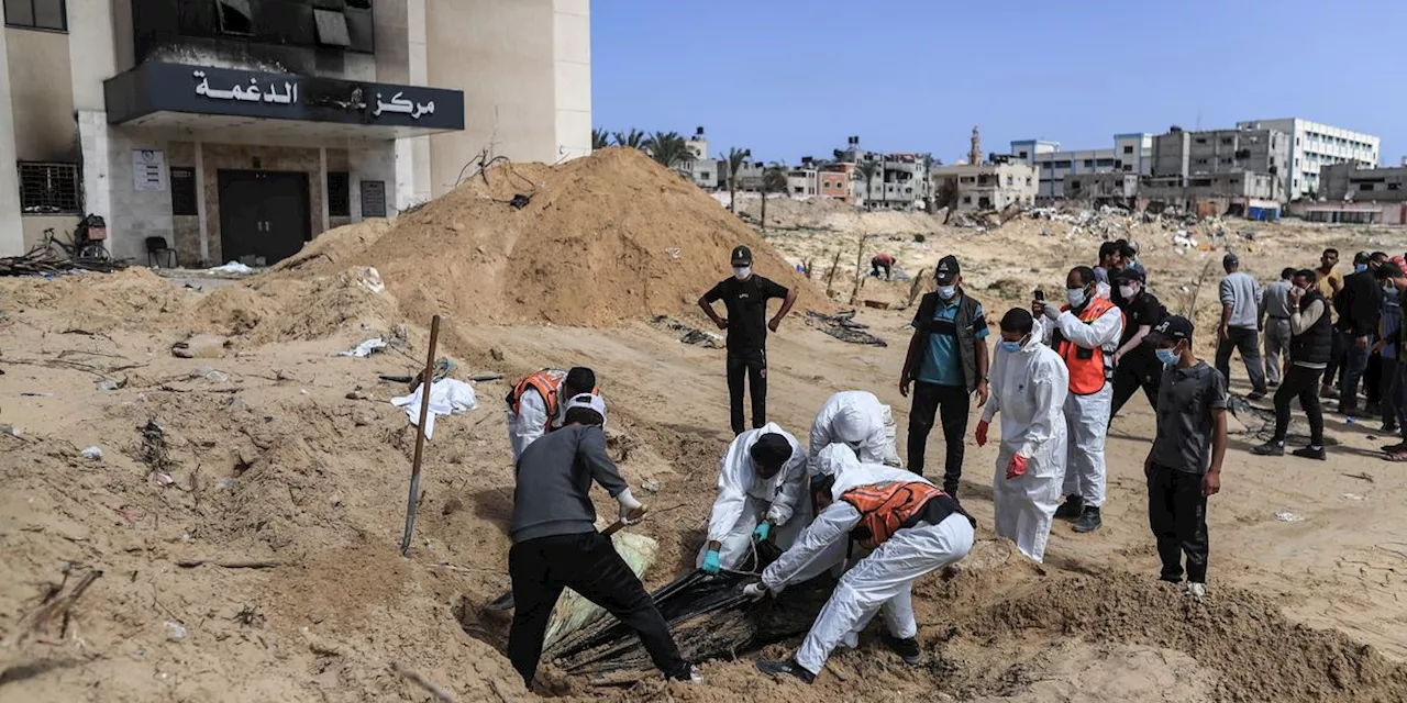 'Obvious Evidence of Genocide': Mass Grave Discovered in Gaza's Nasser Hospital