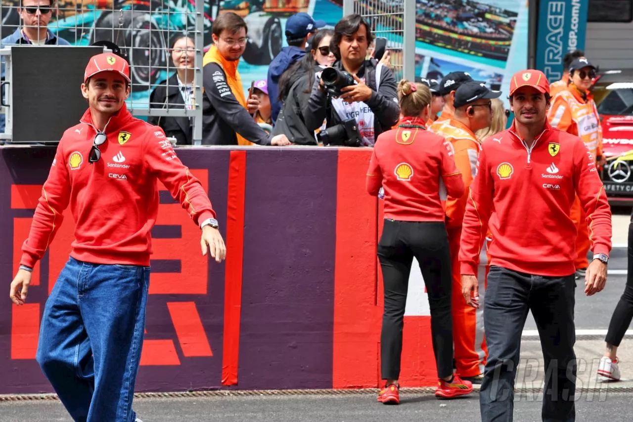 “I prefer not to comment” - Carlos Sainz reacts to Charles Leclerc’s Lap 1 defence