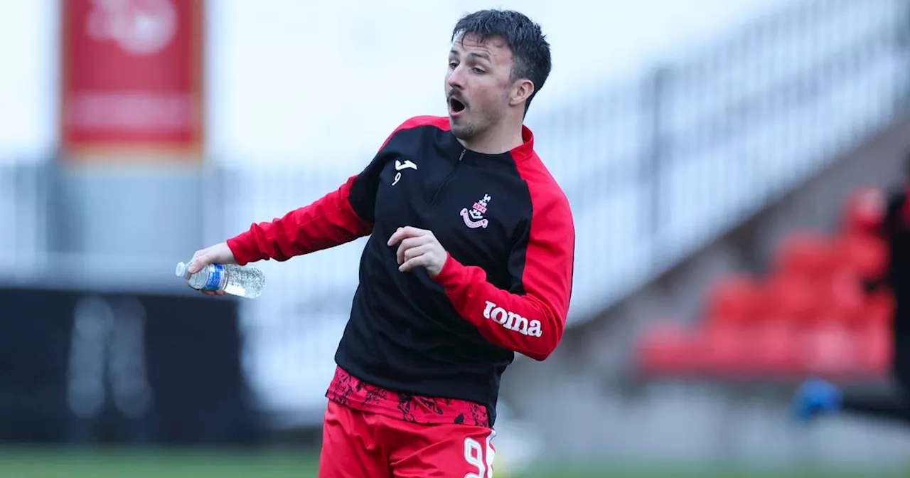 Airdrie boss annoyed by Arbroath jumping the gun on Calum Gallagher signing