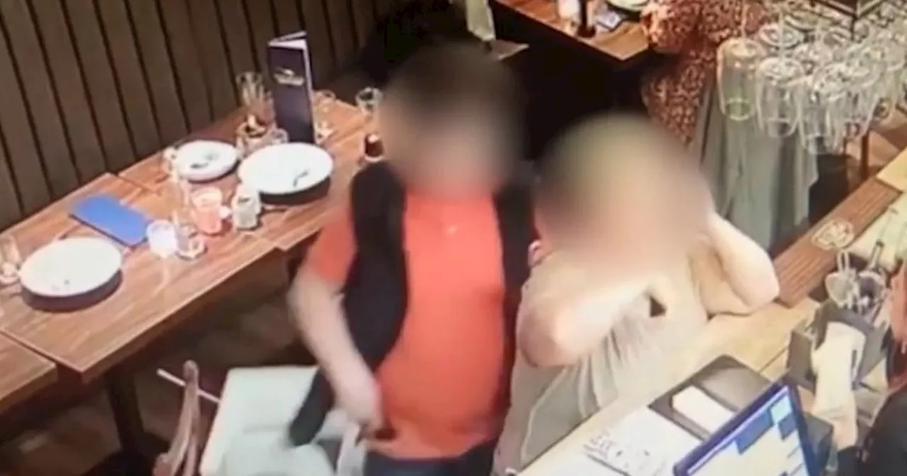 Brazen family of 8 caught on CCTV leaving restaurant 'without paying bill'