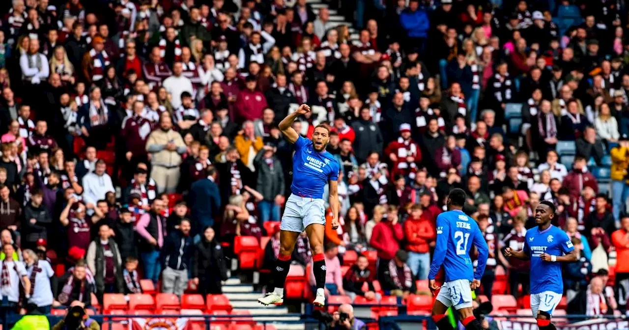 Cyriel Dessers blasts Rangers double to keep treble dream alive